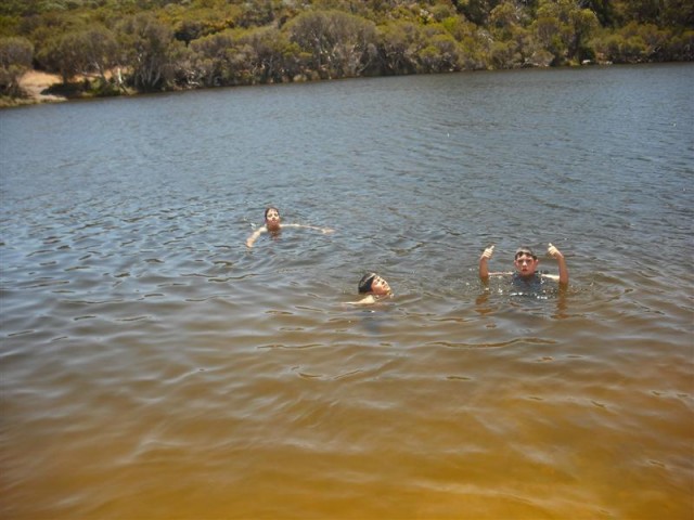 Moore River Boys having fun